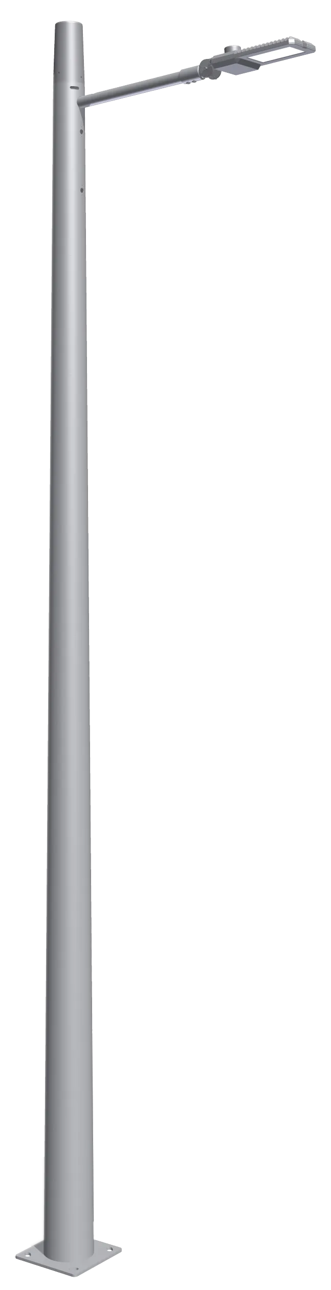 Smartlamppost modular smart pole with LED lighting, telecom, CCTV, EV charging and IoT modules